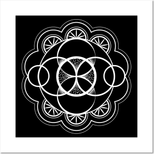 Mandala design Posters and Art